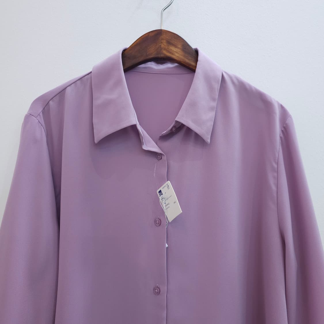 GU 라일락 실켓 루즈핏 셔츠 상품이미지3