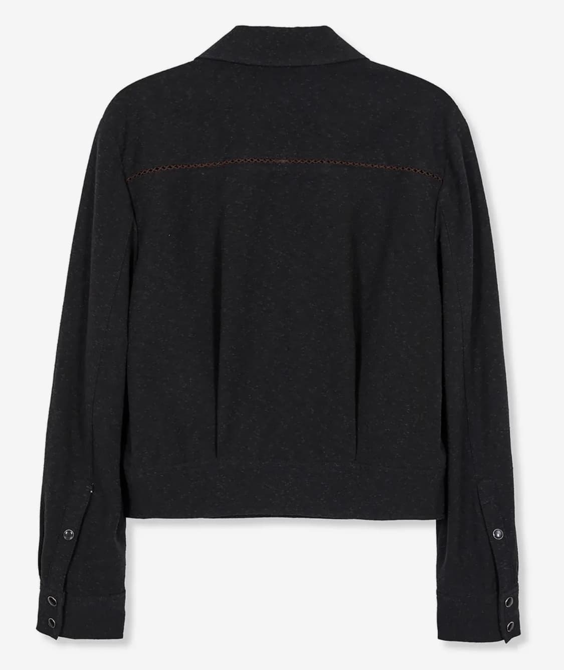 엠엠아이씨 MMIC - 린트 자켓 리싸이클 코튼 넵_블랙 (M) 상품이미지2