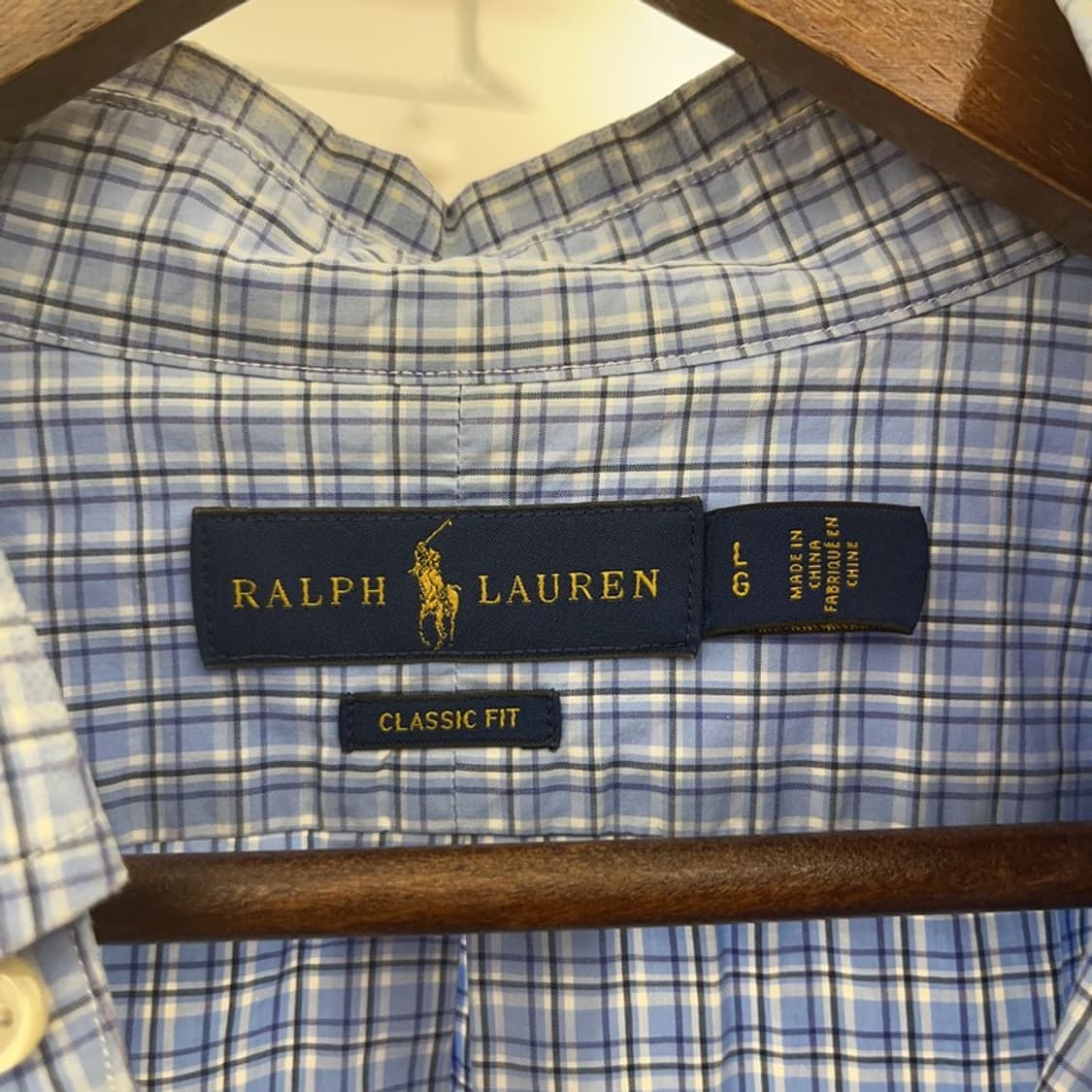 폴로 랄프로렌 컨트리 빈티지 모던캐주얼 체크 셔츠 L C09277 상품이미지5
