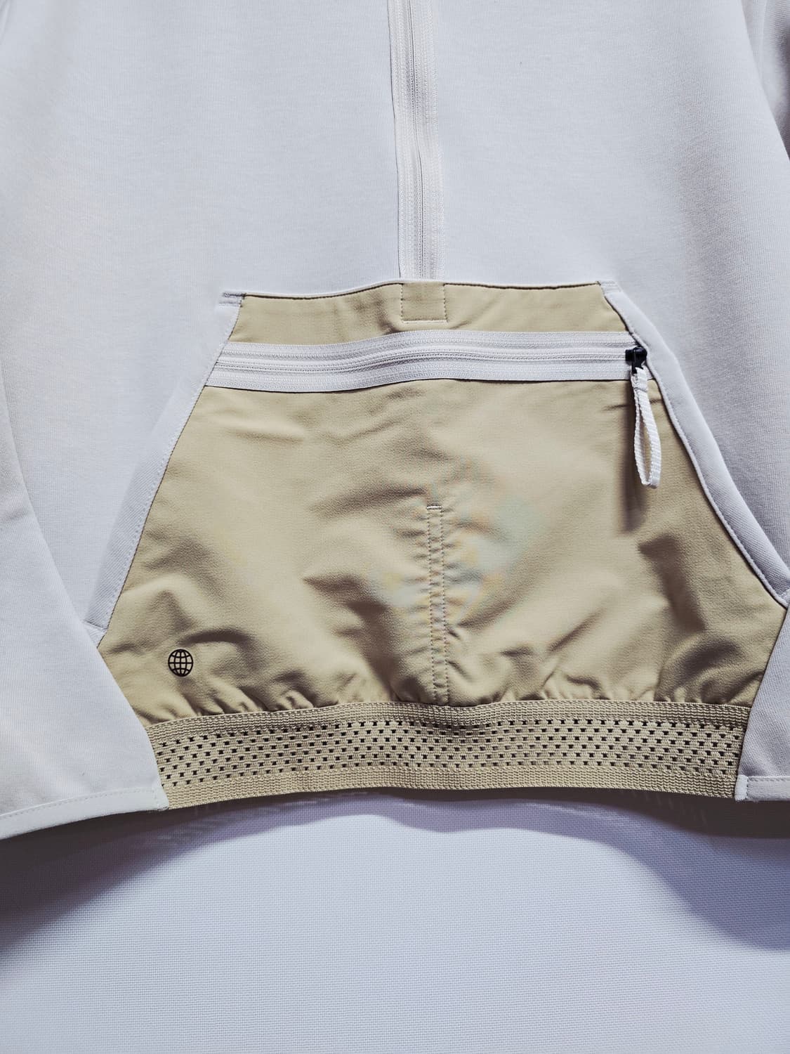 아디다스 테렉스 하프집업 맨투맨 아이보리 상품이미지3