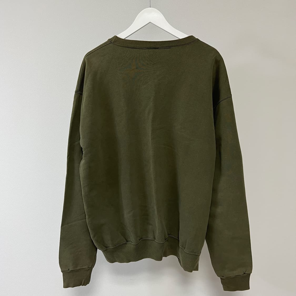 챔피온 90s USA 빈티지 스웻 맨투맨 카키 상품이미지5