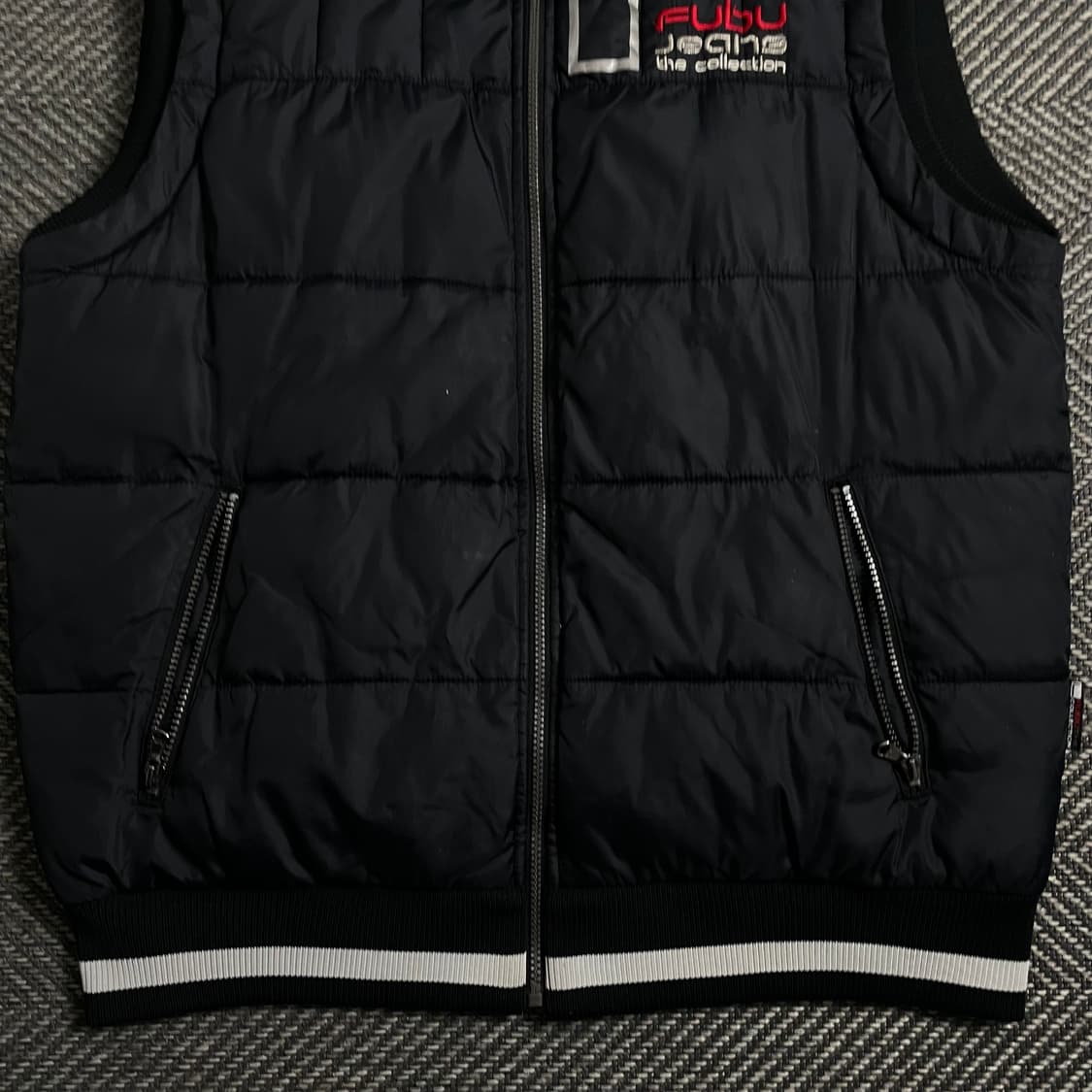 00s 후부 빈티지 y2K 빅로고 다운 베스트o 4417 상품이미지2