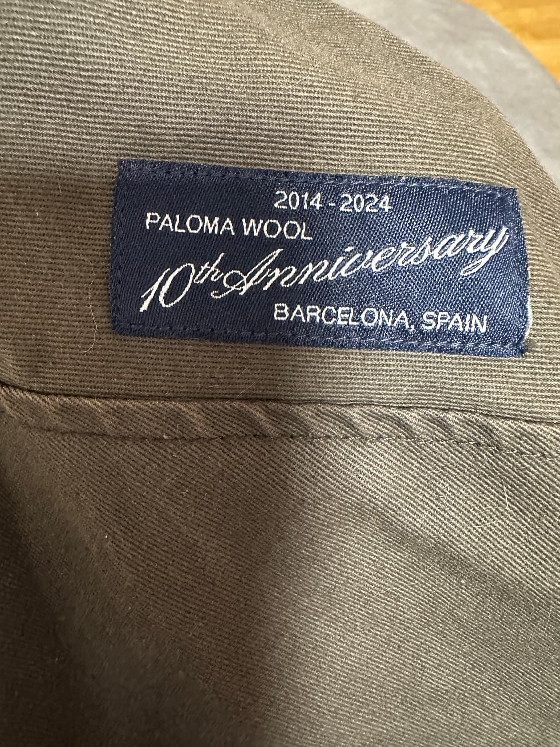 팔로마울 10주년 카키색 숄더백 상품이미지3