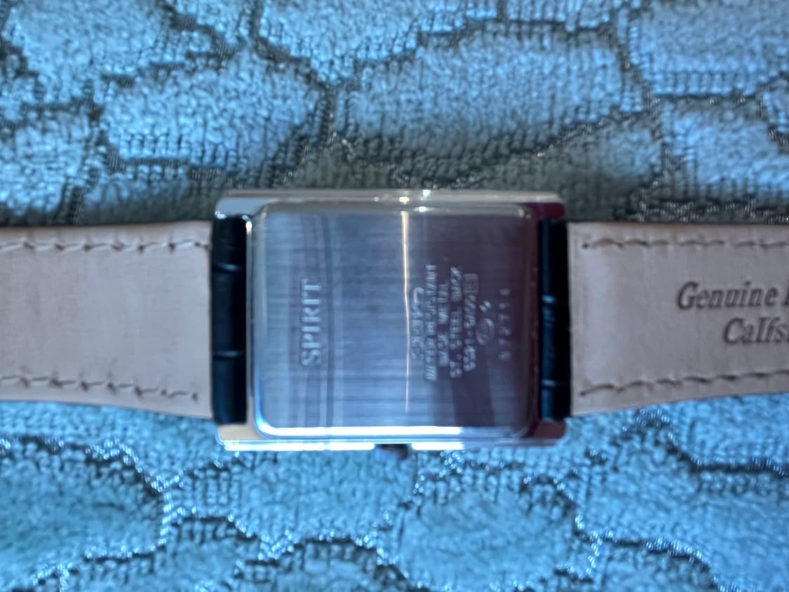 희귀) 세이코 스피릿 컨템포러리 베이직 탱크 시계 (블루핸즈) 상품이미지6