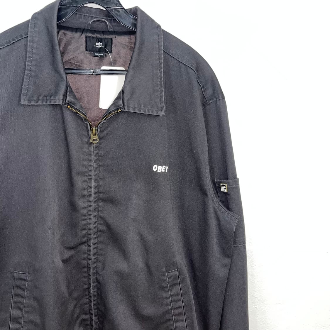 Obey charcoal blouson jacket 상품이미지5