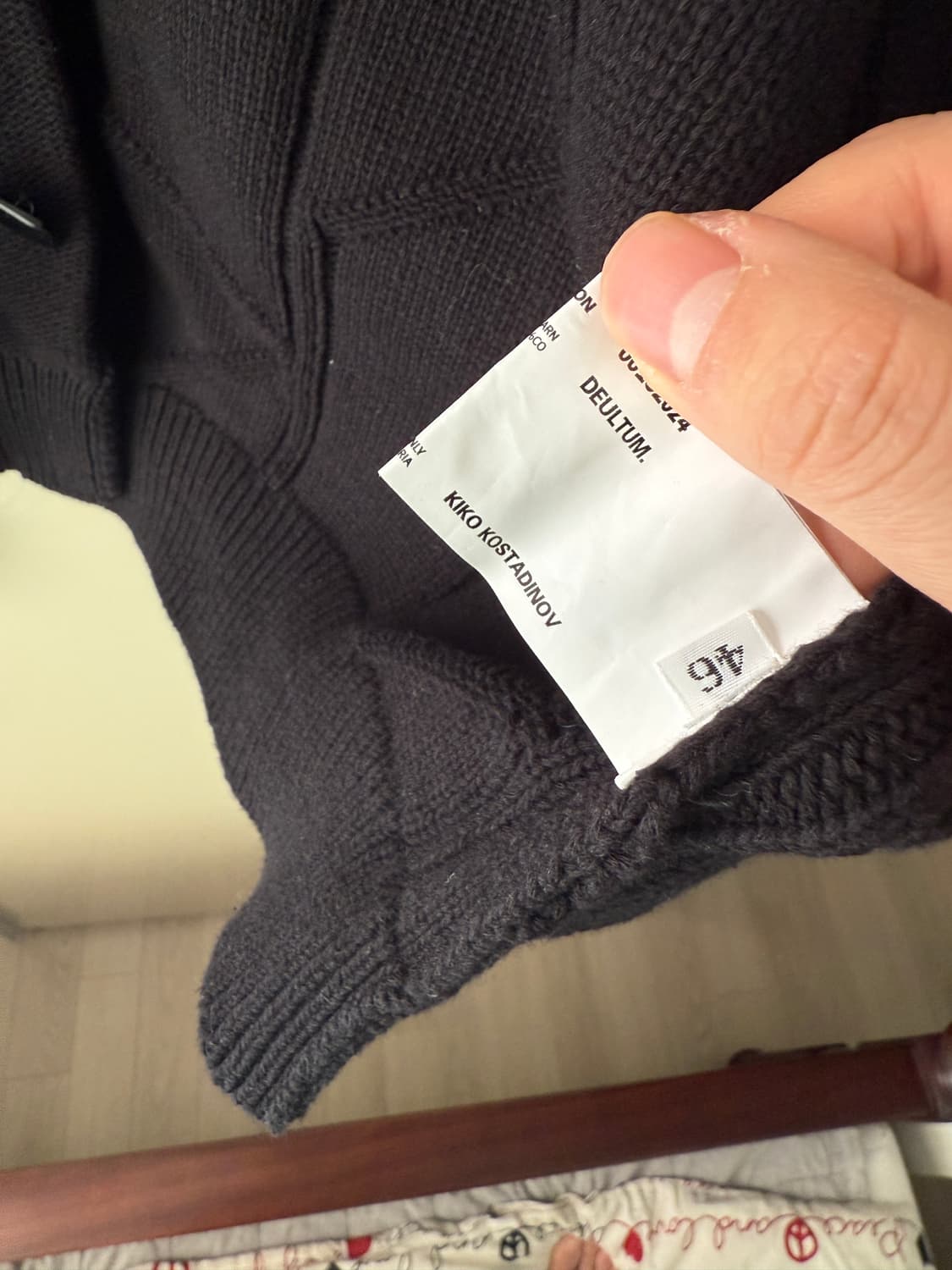 키코 코스타디노브 블랙 메릴리 가디건 상품이미지4