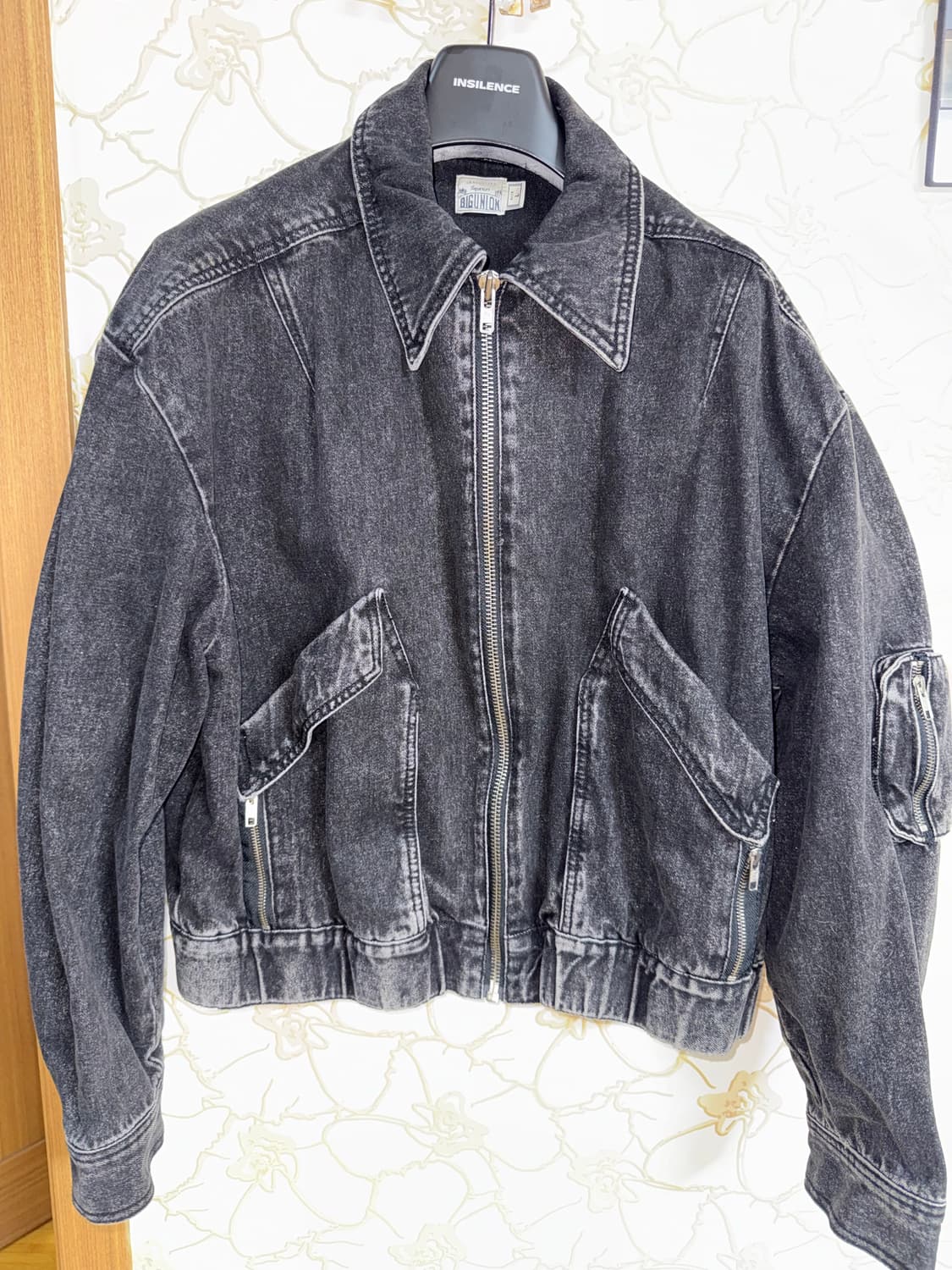 빅유니온 깡스타일리스트 블랙데님자켓 L 상품이미지1