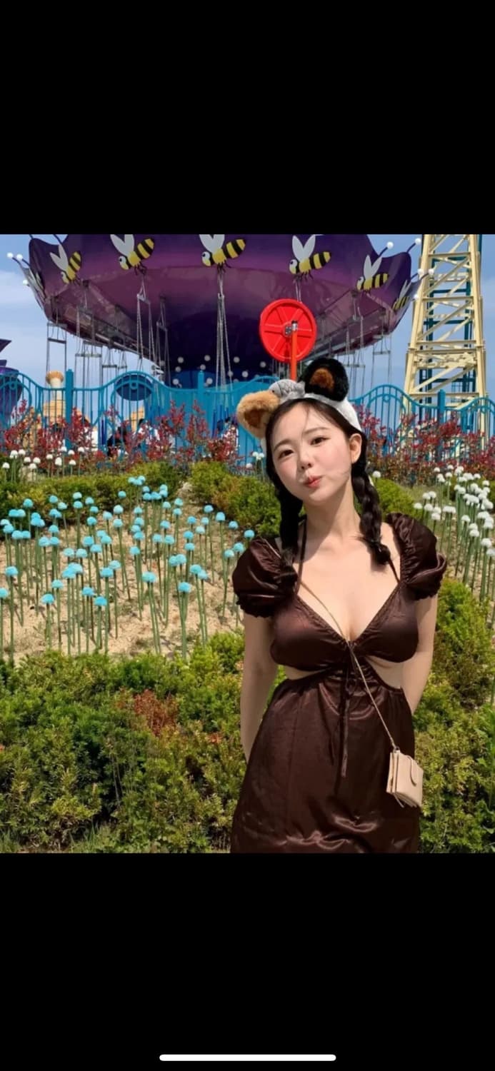 홍영기 h&m 원피스 페스티벌 여름휴가 원피스 상품이미지4