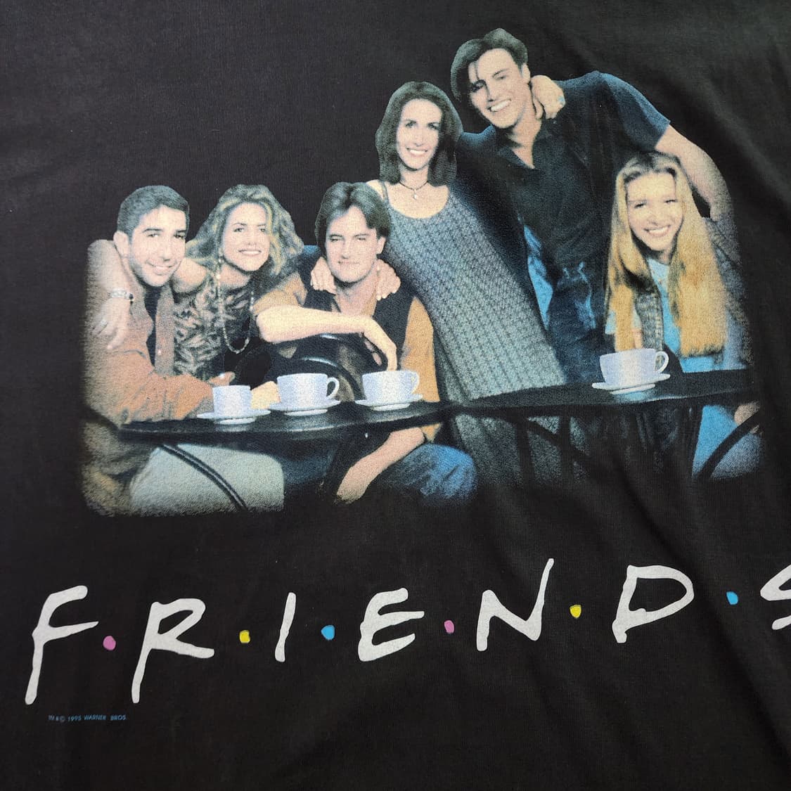 [L] 90s 빈티지 프렌즈 FRIENDS 프로모 티셔츠 상품이미지2