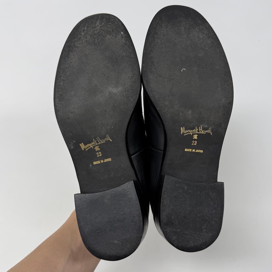 90s Margaret Howell mid heel loafers 상품이미지8