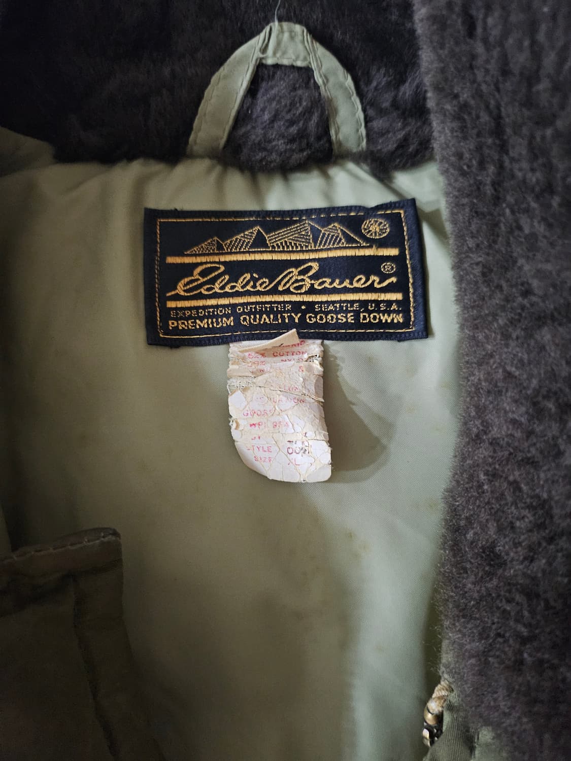 70's 에디바우어 코트 패딩 상품이미지3