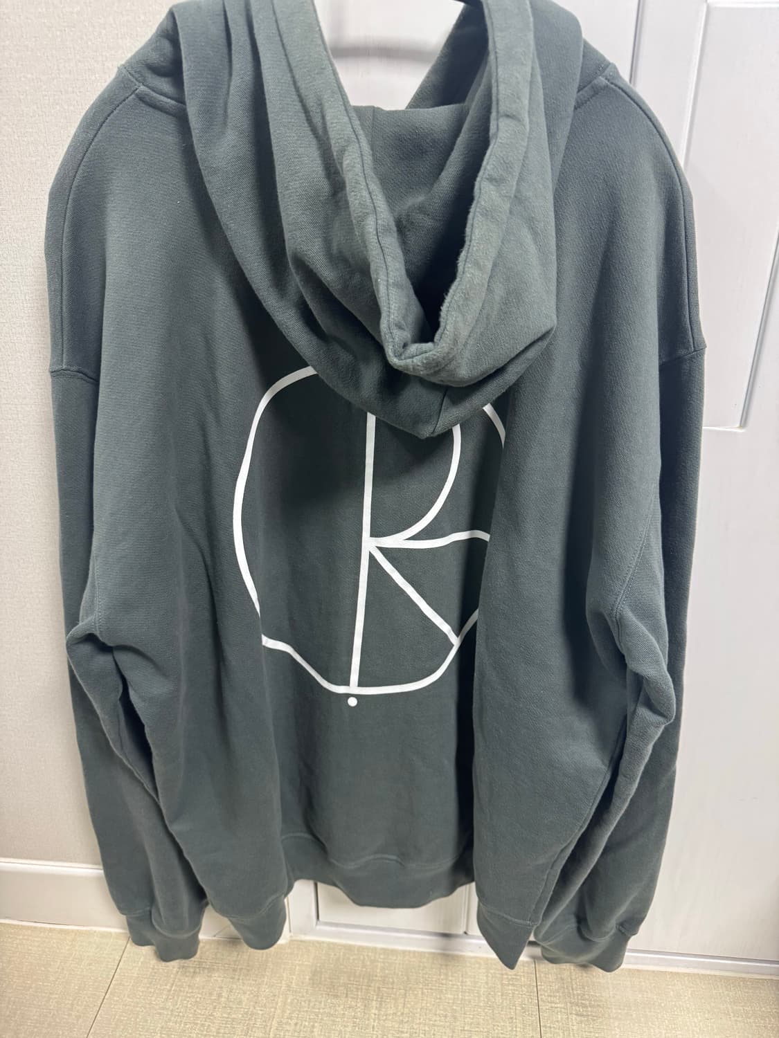 폴라스케이트 빅로고 후드 L 상품이미지4