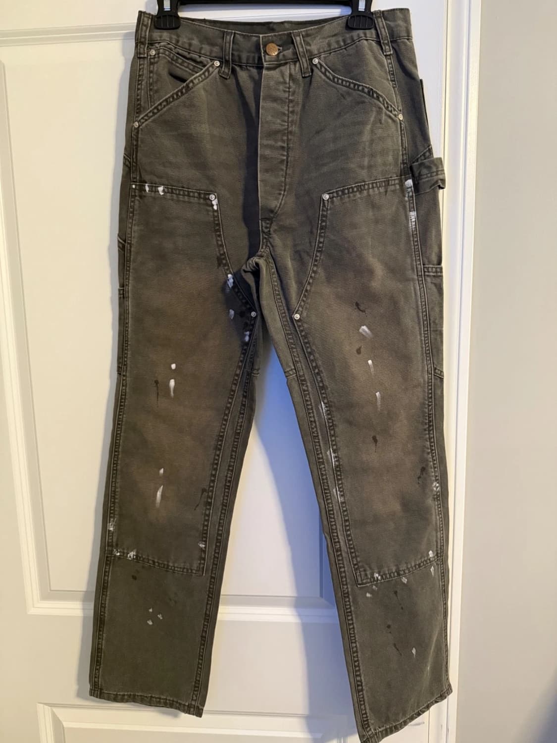 30/32 RRL 엔지니어핏 디스트레스드 캔버스 팬츠 상품이미지1