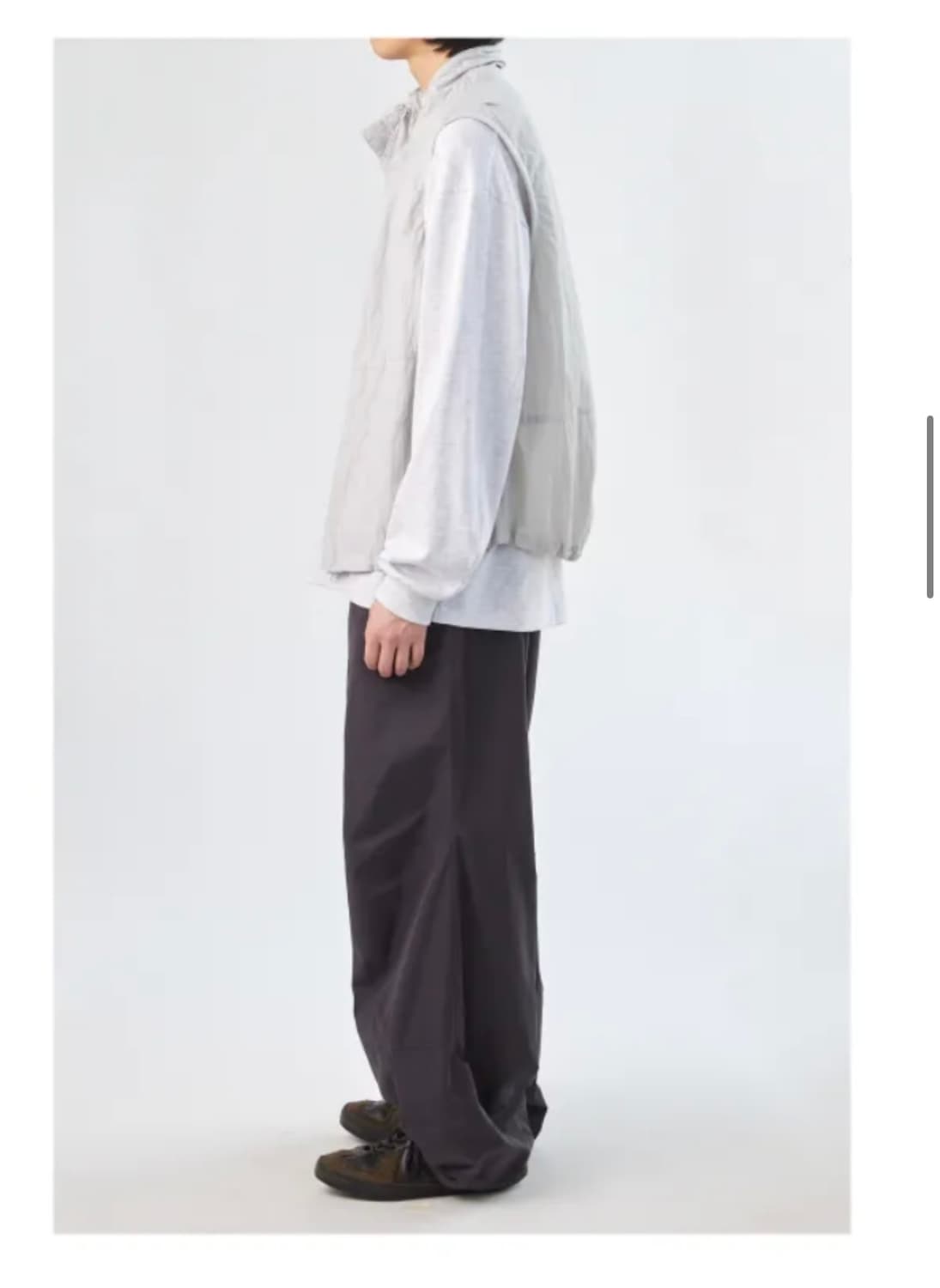 Volume Pants Purple Charcoal size(3) 상품이미지2