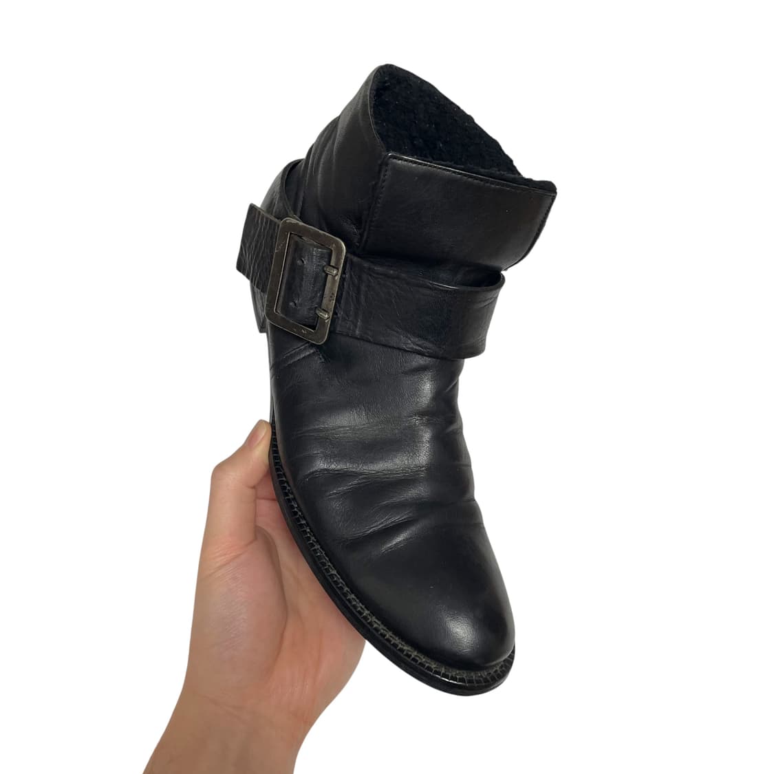 요지 야마모토 와이즈 미들부츠 상품이미지6