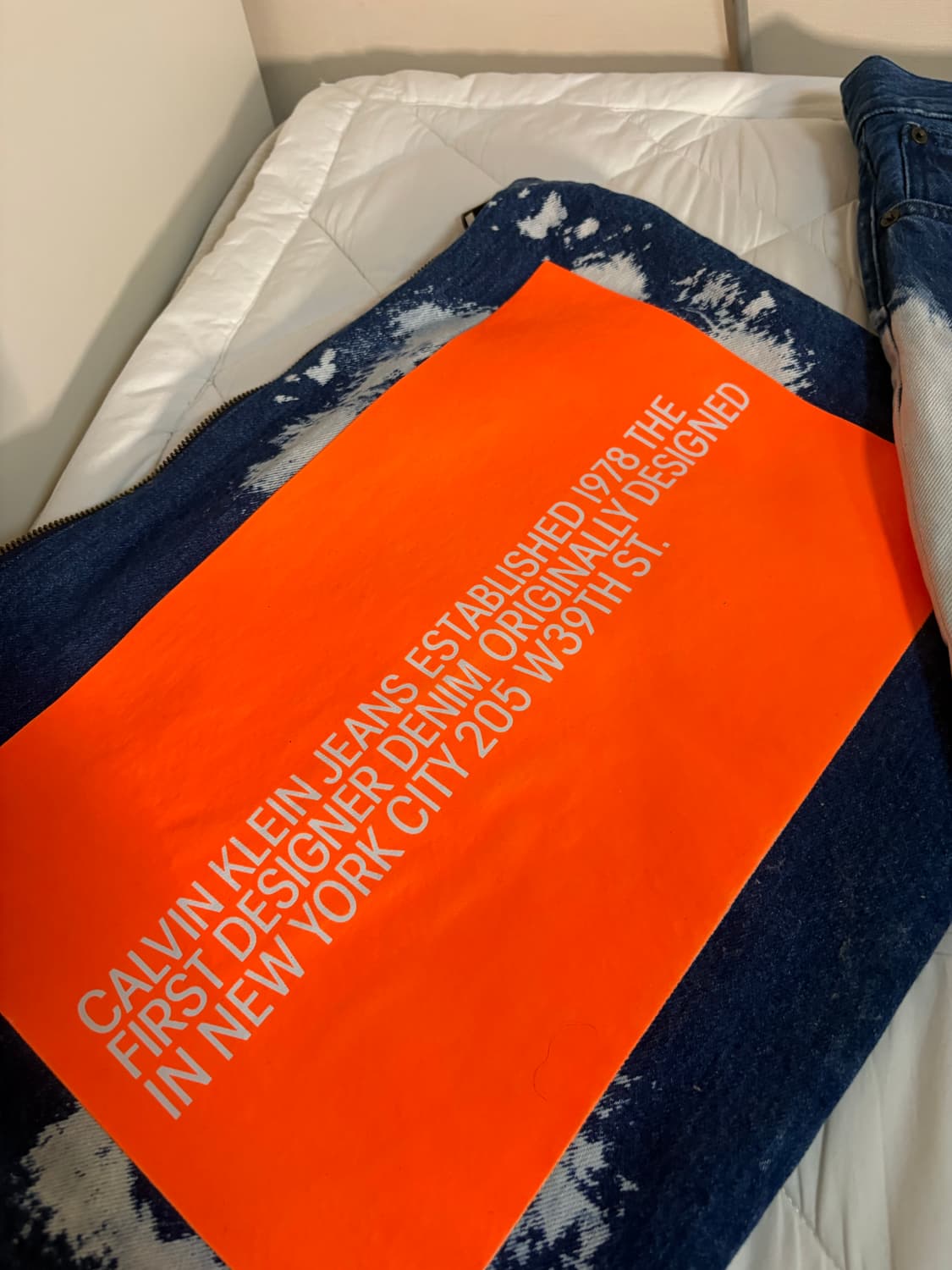 라프시몬스 켈빈클라인 데님 상품이미지2