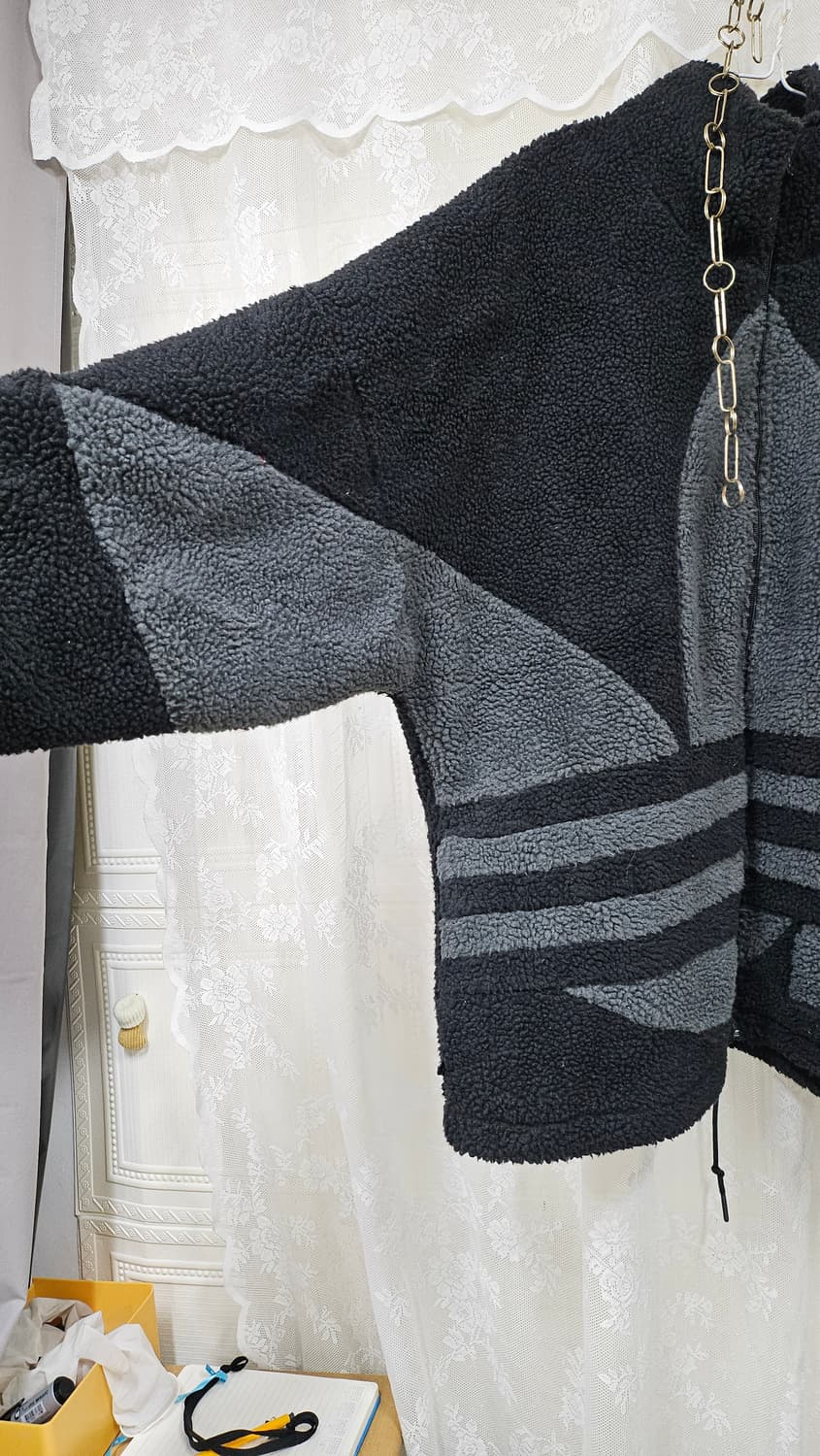 아디다스  뽀글이 플리스 자켓 상품이미지4