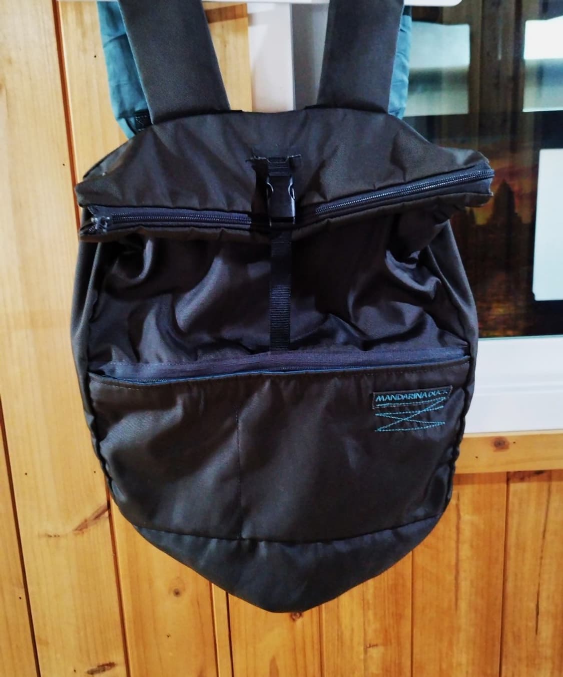 만다리나덕 캔버스 롤 백팩 상품이미지1