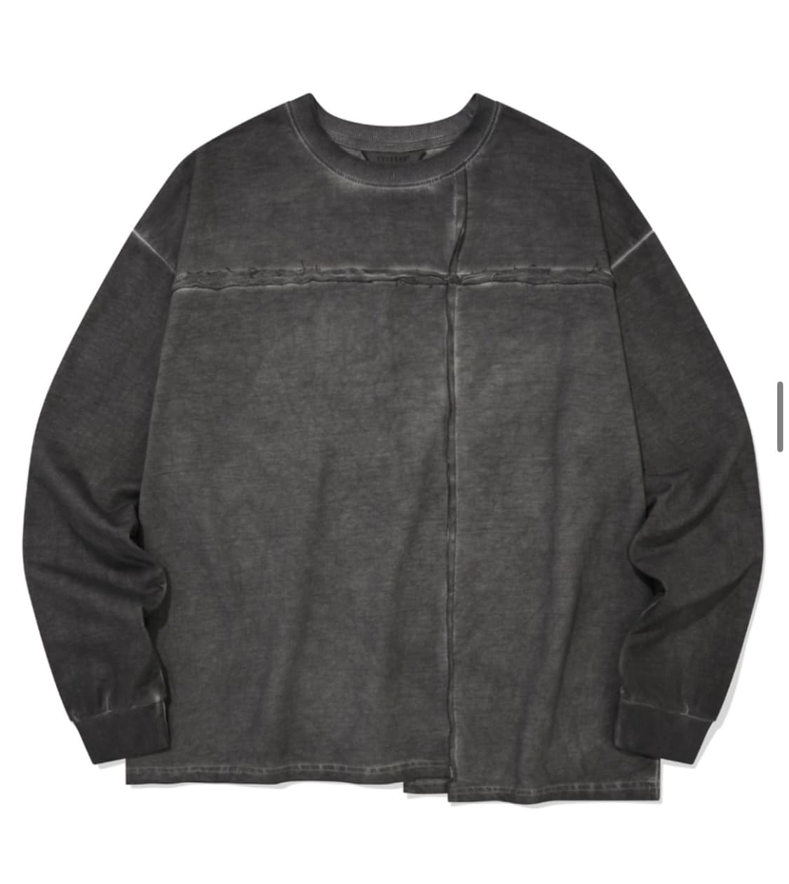 [포스333] Cross Asymmetric Long Sleeved 상품이미지1