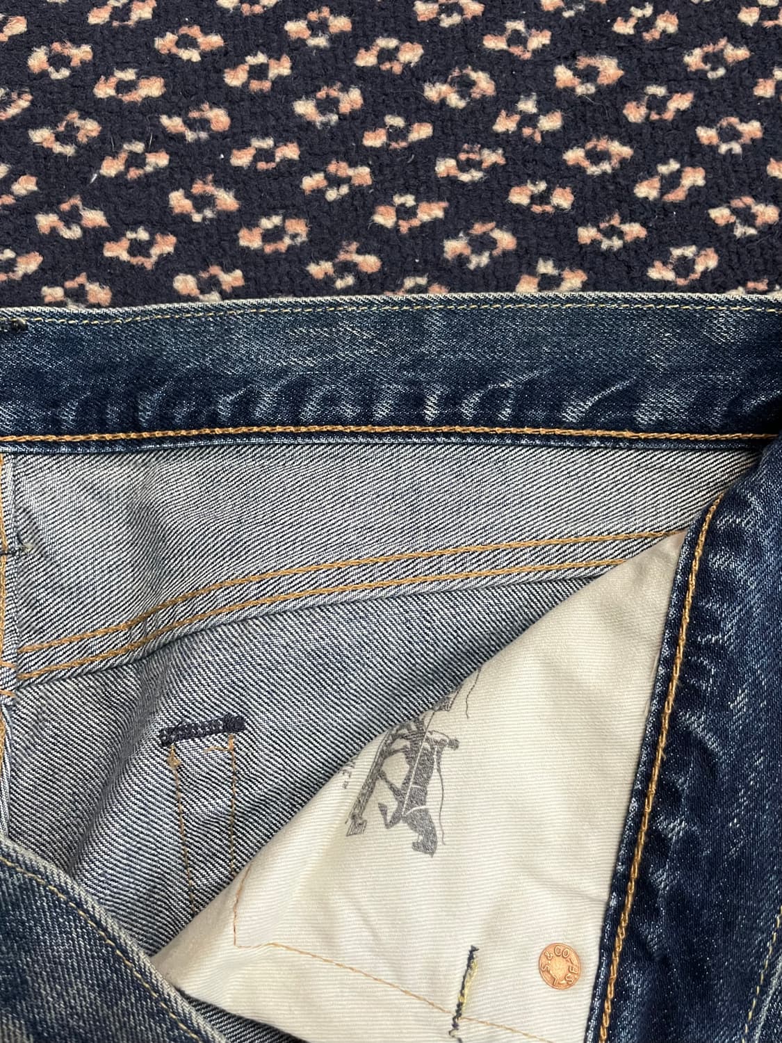 Levis 511 Destroyed Denim 상품이미지7
