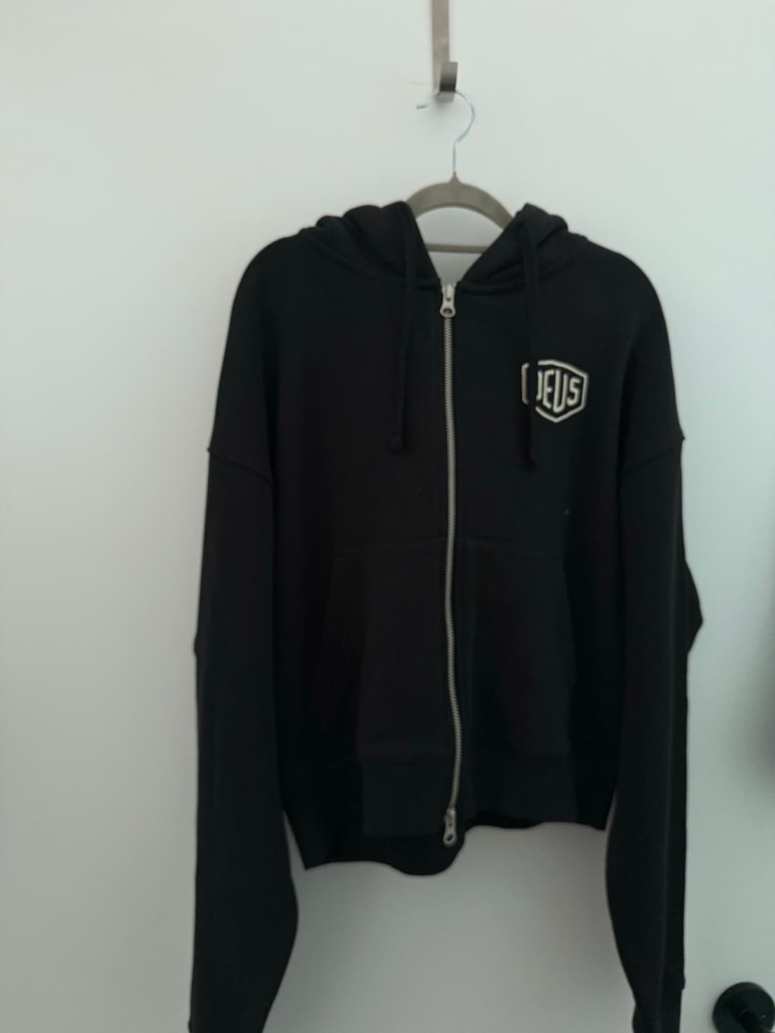 데우스 여성 어드레스 크롭 후드집업 상품이미지2