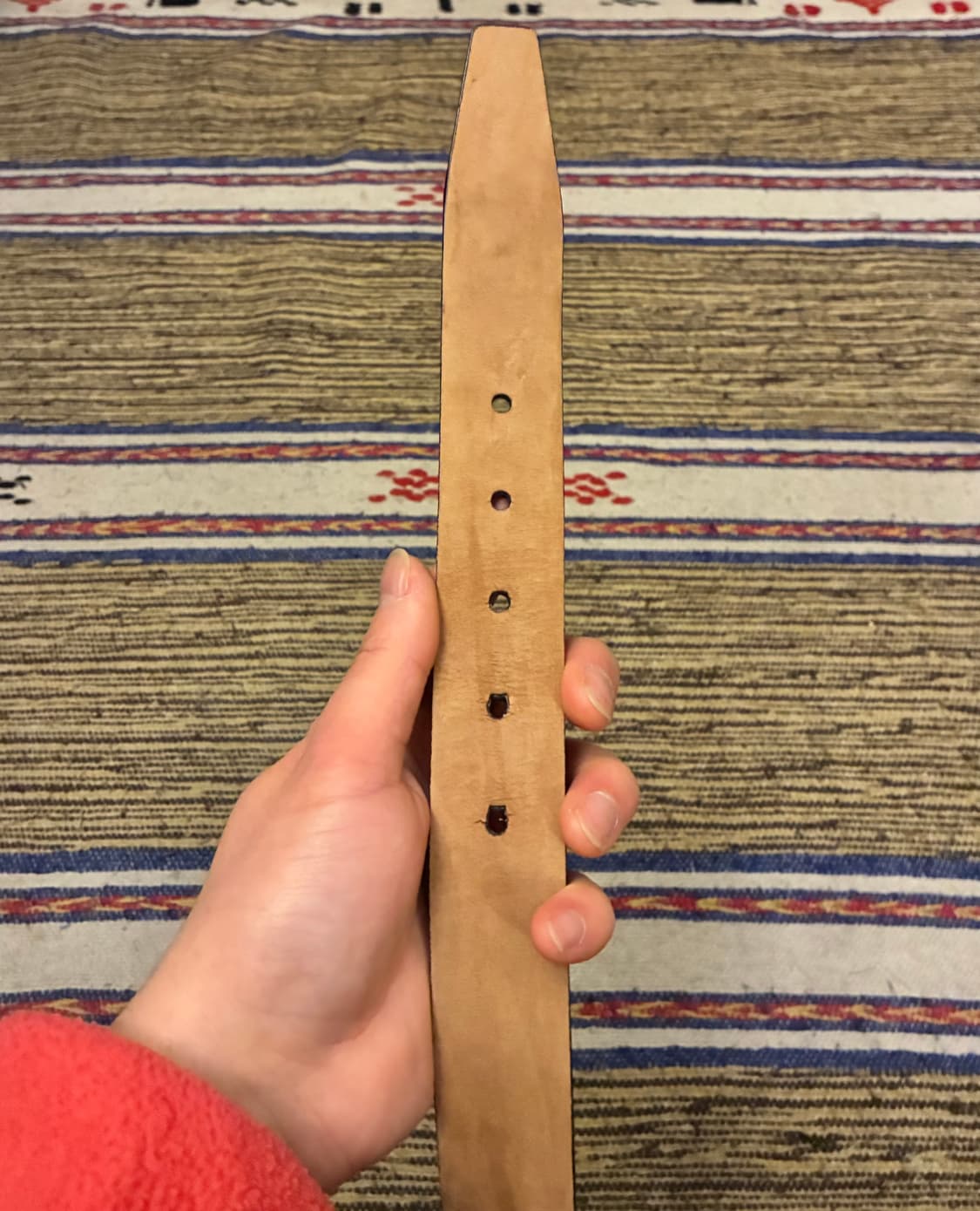 (32~36)Tumi 투미 골드 버클 클래식 레더 가죽벨트 브라운 상품이미지5