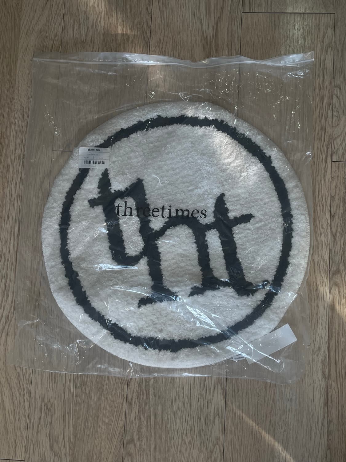 쓰리타임즈 홈러그 화이트 새상품 (tht home rug) 상품이미지2