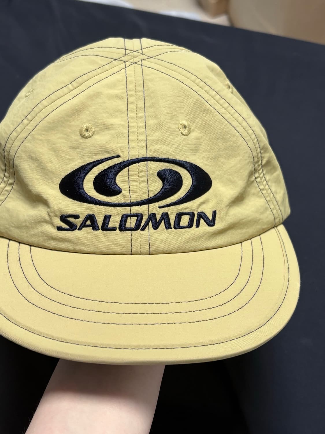 Salomon Link 6 Panel Cap Beige 상품이미지1