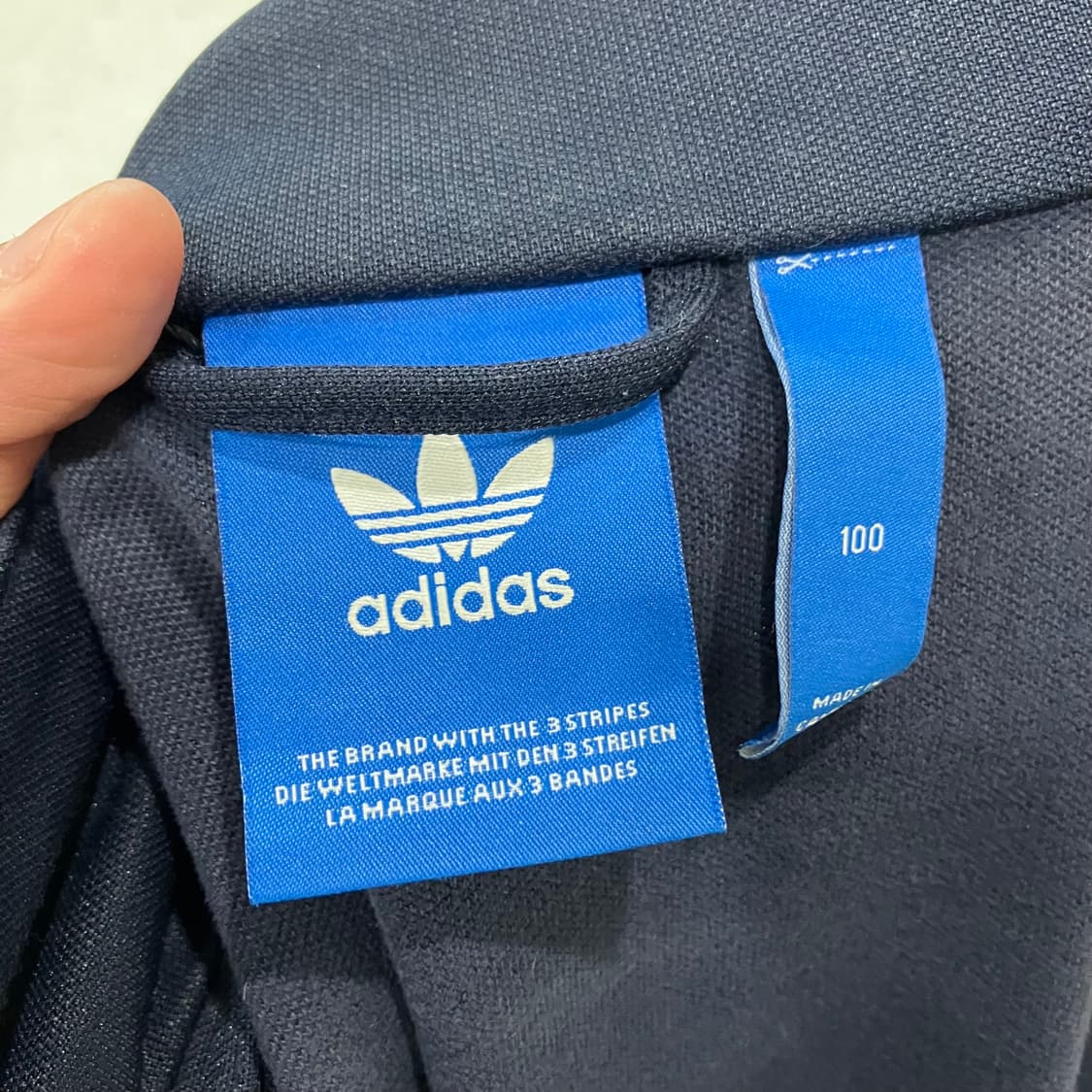 305 아디다스 베켄바우어 삼선 져지 네이비 상품이미지2