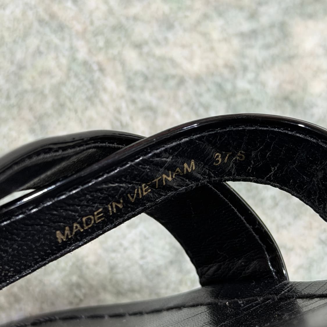 [240mm] PRADA 프라다 에나멜 샌들 상품이미지7