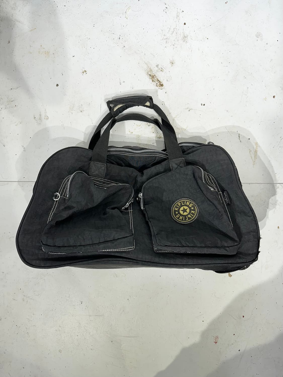 키플링 블랙 대장급 캐리어 토트백 보스턴백 가방  상품이미지4
