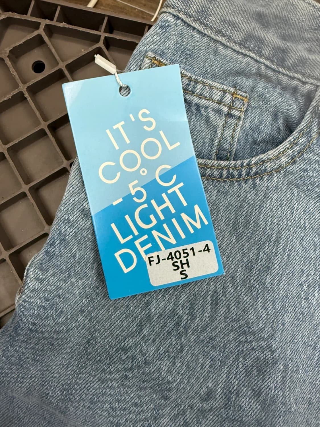 데님 반바지 새제품 상품이미지2