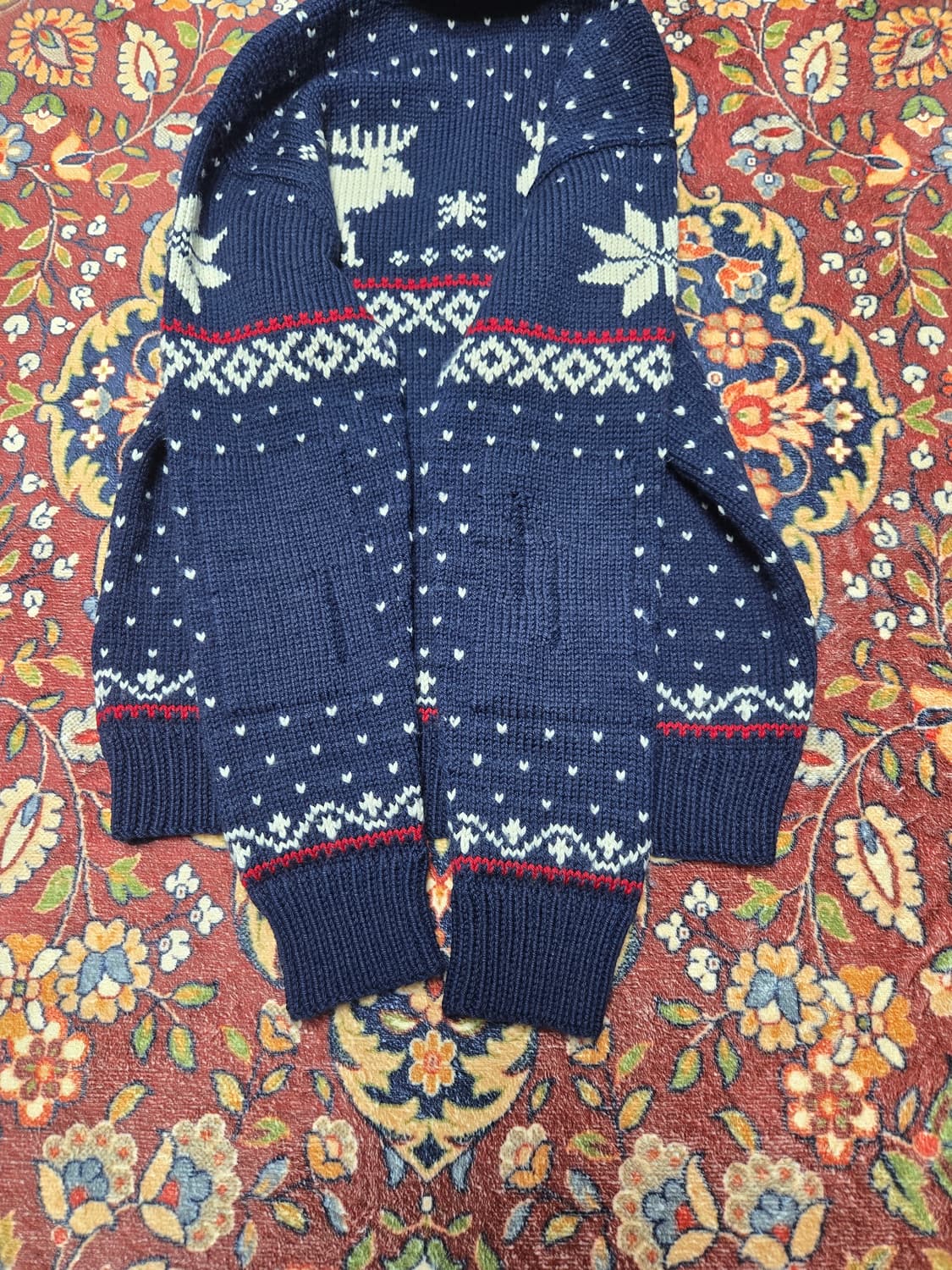 폴로 랄프로렌 무스(Moose) 헨리넥 울 니트.M 상품이미지8