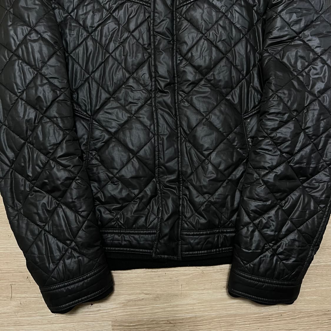 캘빈클라인 진스 덕다운 퀼팅 경량패딩 점퍼 [블랙] L/100 상품이미지3