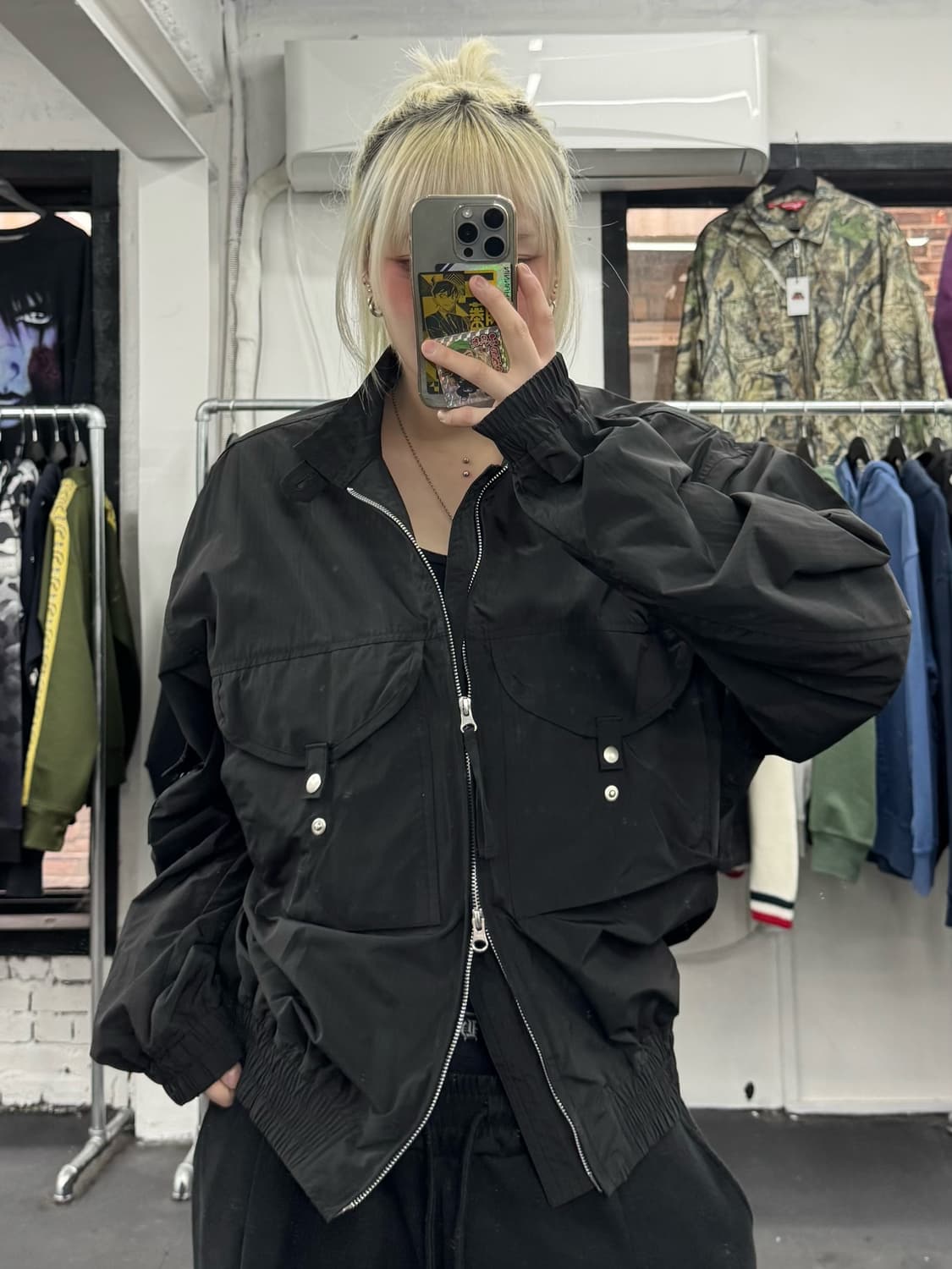 VTG 투웨이 나일론 바람막이 상품이미지2