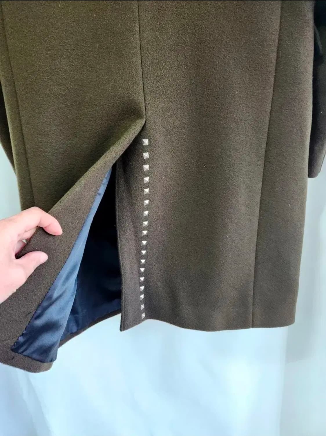 [시스템옴므] 울 캐시미어 싱글 쓰리버튼 코트 100 상품이미지4