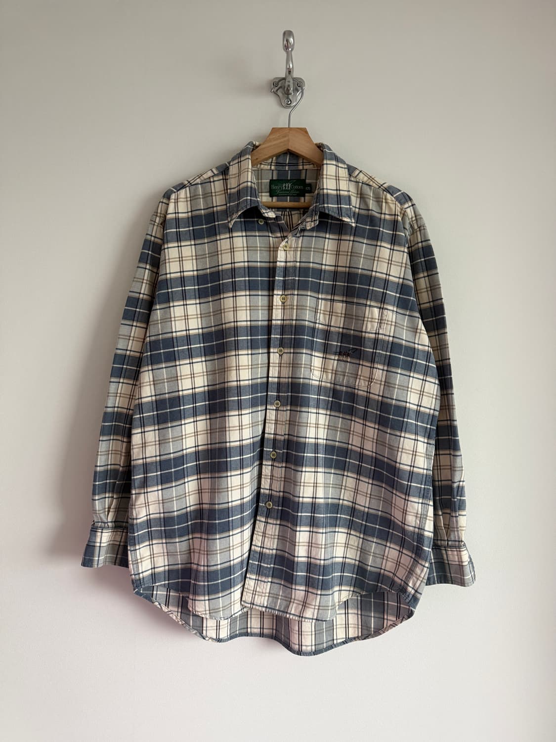 헨리코튼(Henry Cotton's) 체크 셔츠 상품이미지1