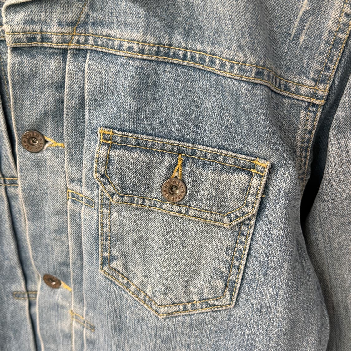 [XL] 폴로 랄프로렌 던가리 2세대 데님자켓 상품이미지4