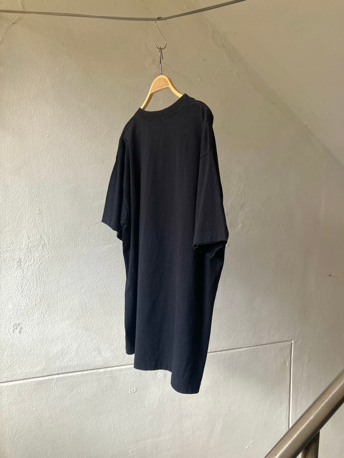 싱글 스티치 플라워 패턴 티셔츠 상품이미지6