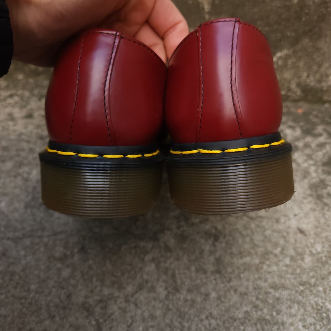 [5UK] 닥터마틴 1461 체리레드 3홀 (240~245) 상품이미지5