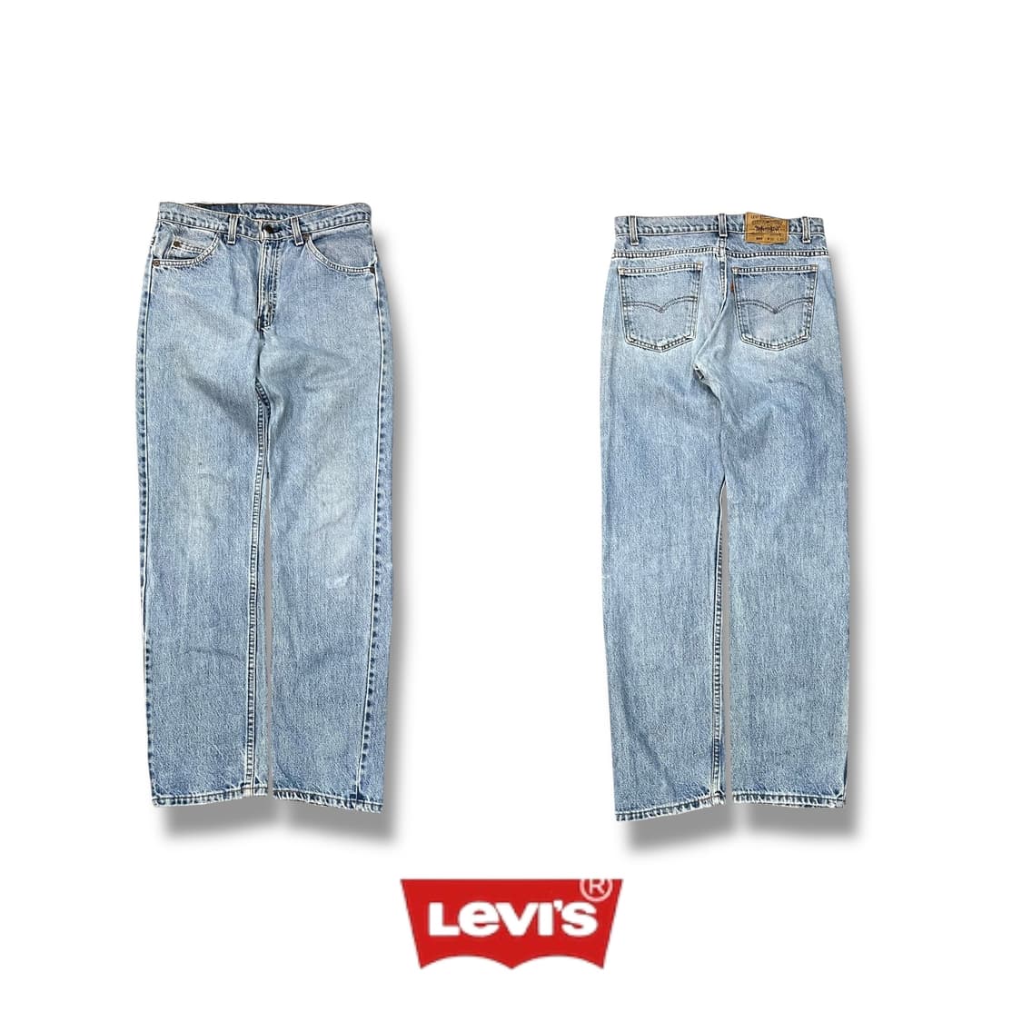 USA 리바이스 505 오렌지탭 데님팬츠y14166 상품이미지1