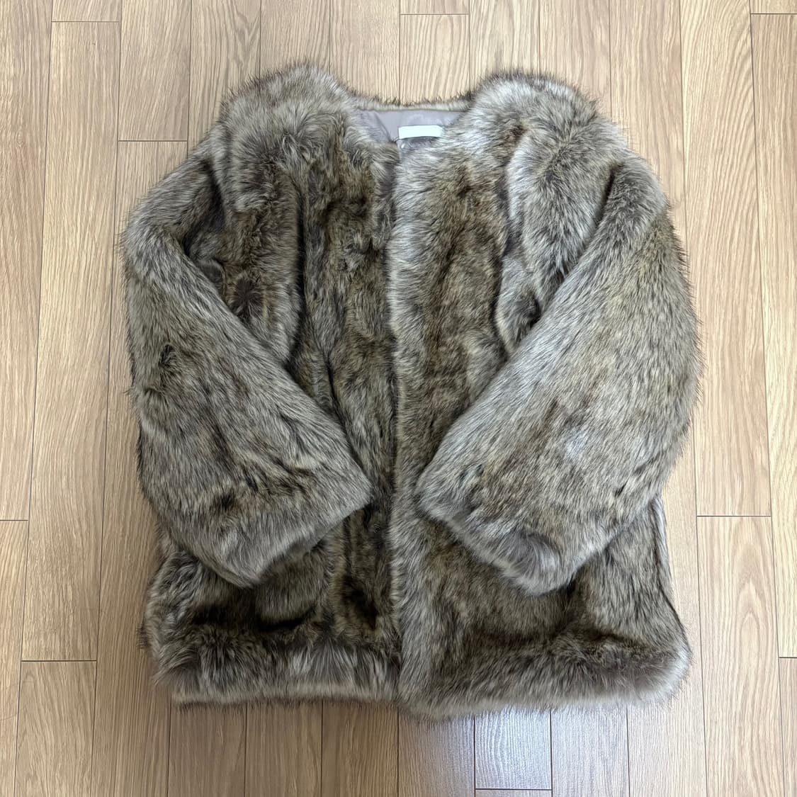 페이크 퍼자켓 상품이미지1