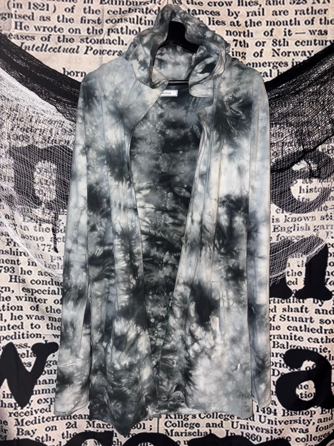 Midas Tie-Dye Longline Hooded Top 상품이미지8