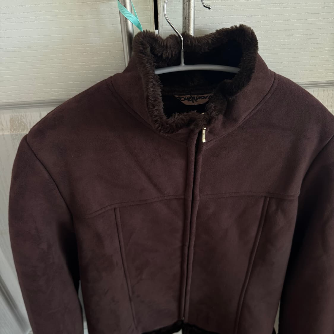 Brown Shearling jacket 상품이미지2