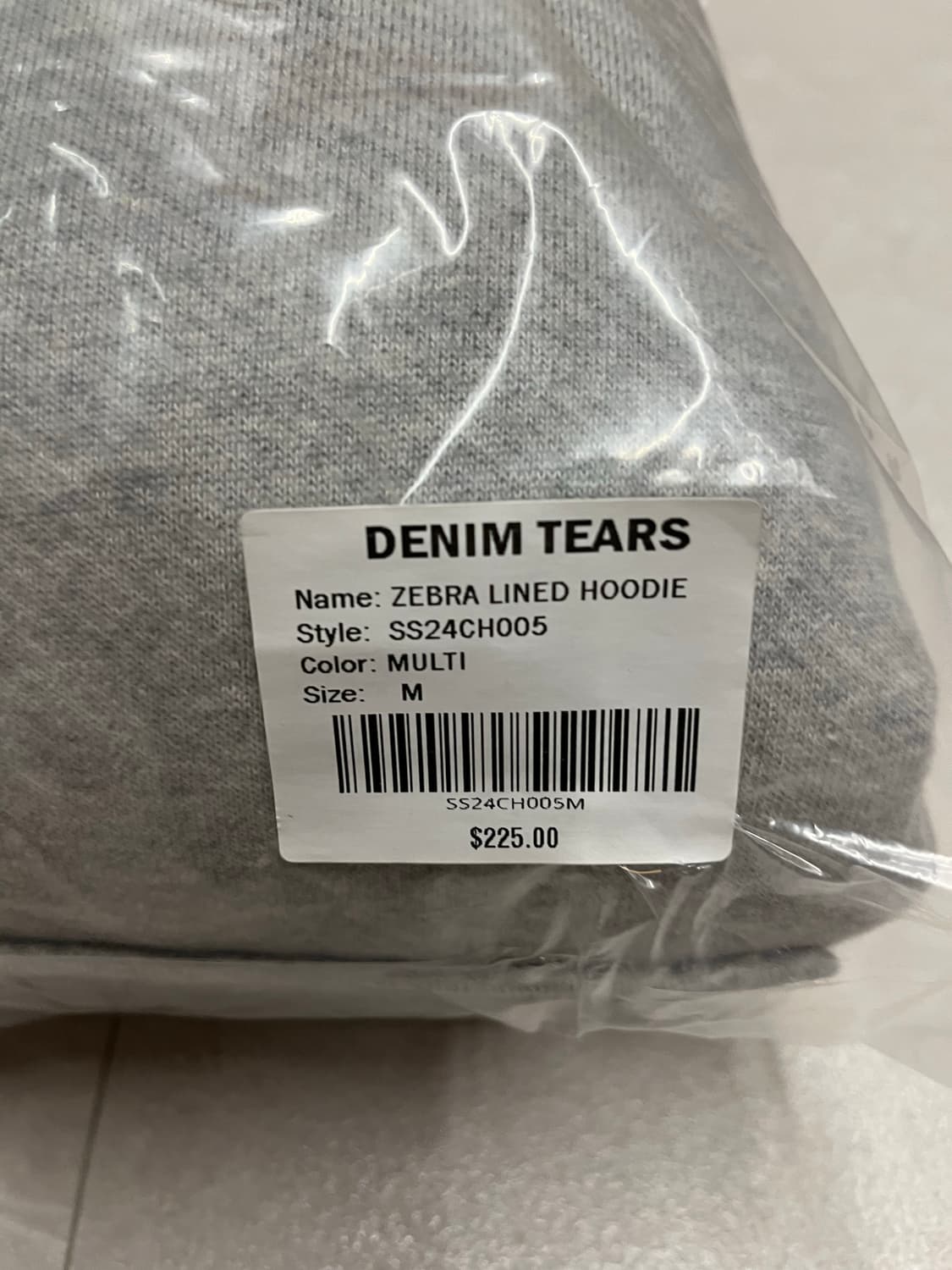 데님티어스 지브라 시어링 라인드 리버시블 집 후디 상품이미지3