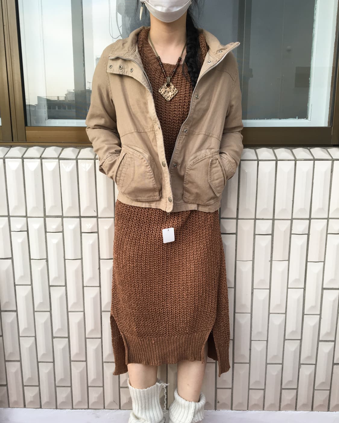 High neck cotton jacket 상품이미지6