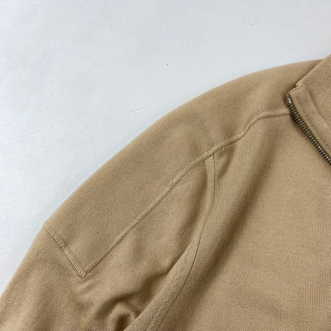 마르지엘라 백 스티치 코튼 니트 집업 (100) 상품이미지7