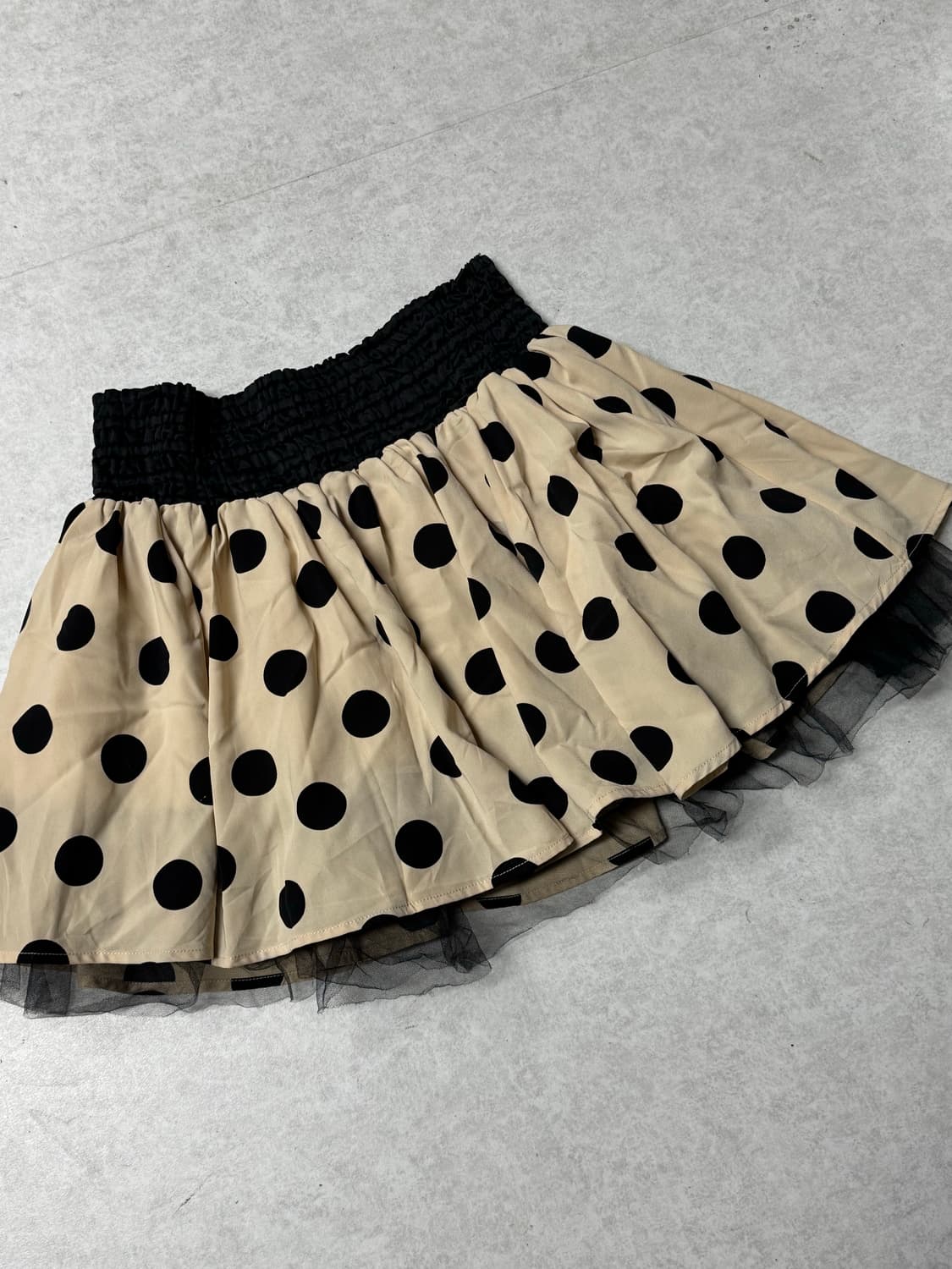 라떼갸루 도트 캉캉 스커트  상품이미지2