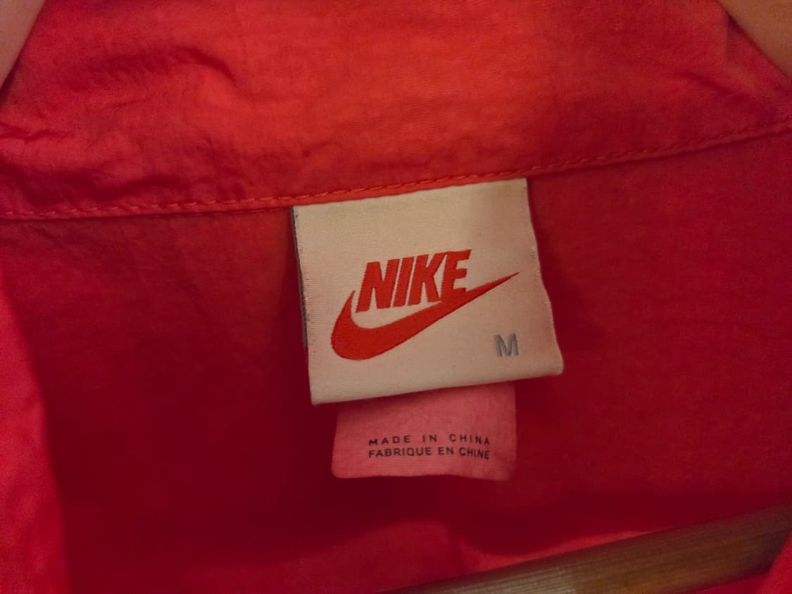 나이키 스투시 콜라보 윈드러너 자켓 M 레드 상품이미지3