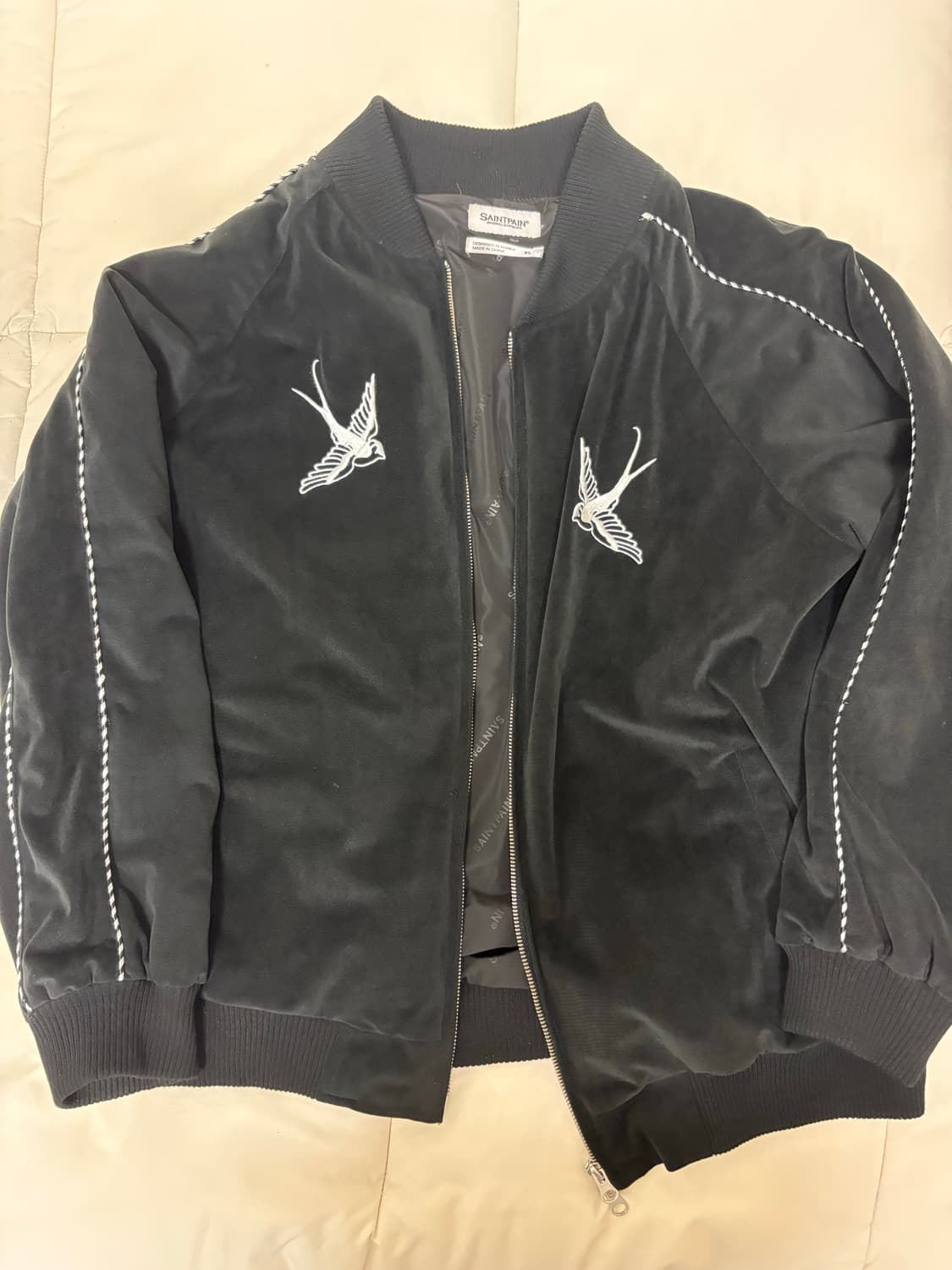 세인트페인 벨벳 수베니어 자켓 xl 상품이미지1